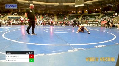 125 lbs Consi Of 4 - Adrian Canales, Legacy Wrestling vs Jeremiah Hayes, Red Cobra Westling Academy