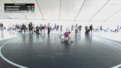 144 lbs Champ. Round 2 - Mason Wilson, Threshold Wrestling Club vs Joseph Ramirez, El Modena High School