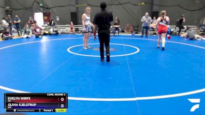 170 lbs Cons. Round 2 - Evelyn Wirfs, OR vs Olivia Kjelstrup, WA