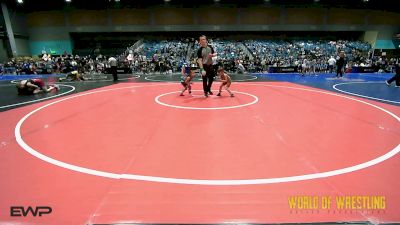 40 lbs Consi Of 8 #2 - Josephine McCoy, Askeo International Matclub vs Karilyn Lopez, Iron Eagle Wrestling Club