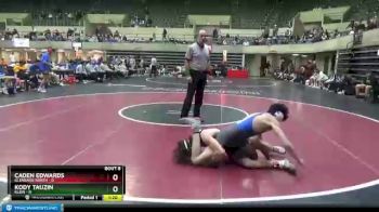 138 lbs Semis & 1st Wrestleback (8 Team) - Kody Tauzin, Klein vs Caden Edwards, Glenbard North