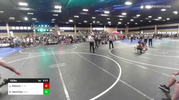 190 lbs Round Of 64 - Jason Nelson, El Modena HS vs Kenny Sanchez, Southern Idaho WC