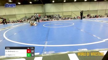 90 lbs Semifinal - Alexandria Skidmore, OK Supergirls Black vs Carleigh Clark, Sisters On The Mat Black