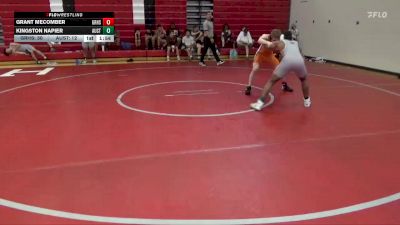 165 lbs Round 3 (4 Team) - Kingston Napier, Austin vs Grant Mecomber, Grissom Hs
