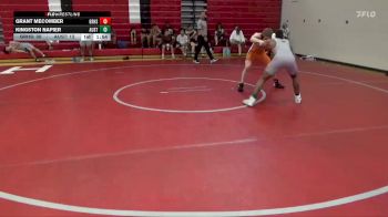 165 lbs Round 3 (4 Team) - Kingston Napier, Austin vs Grant Mecomber, Grissom Hs