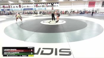 127-2 lbs Round 2 - Jayden Rinken, Immortals Athletic Wrestling Club vs Kenyon Clements, Ironclad Wrestling