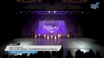 Dance Dynamics - Tiny Elite Small Contemporary/Lyrical [2025 Tiny - Contemporary/Lyrical Day 2] 2025 Power Dance Grand Nationals