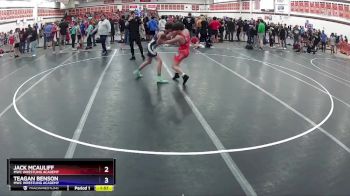 126 lbs 5th Place Match - Jack McAuliff, MWC Wrestling Academy vs Teagan Benson, MWC Wrestling Academy