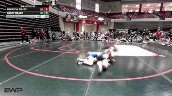 140 lbs Consi Of 4 - Emerson Pulley, Searcy High School vs Abbey Miller, Bixby Girls HS