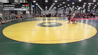 220 lbs Rr Rnd 1 - Jacob Schwalm, Buffalo Valley Blue vs Tyler Palumbo, Triumph Elite