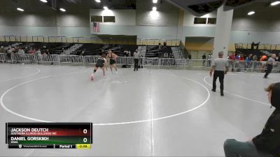 190 lbs Cons. Round 3 - Jackson Deutch, Southern Illinois Bulldogs WC vs Daniel Gorskikh, Iowa