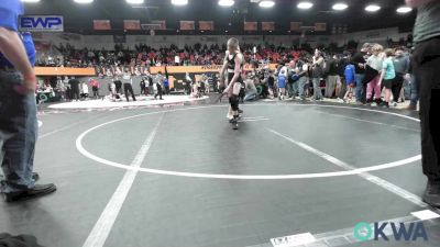 90 lbs Round Of 16 - John Conner, Tuttle Wrestling vs Parks Behrens, Plainview Youth Wrestling Club