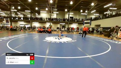 101 lbs Round Of 64 - Nathan Jacoby, Collegiate vs Owen Blair, Newtown