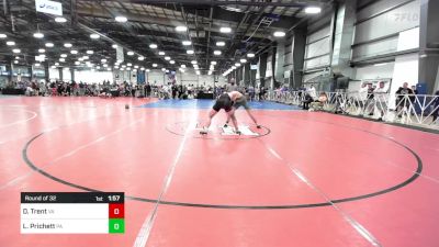 182 lbs Round Of 32 - D.j. Trent, VA vs Leonardo Prichett, PA