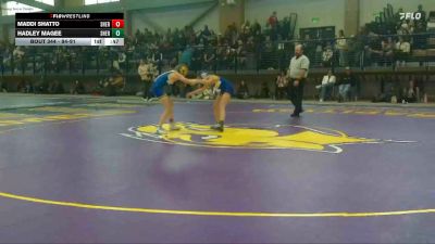84-91 lbs Round 2 - Maddi Shatto, Sheridan vs Hadley Magee, Sheridan