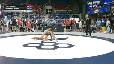 120 lbs Quarters - Lucy Hornby, Washington vs McKenna Wilson, Oklahoma