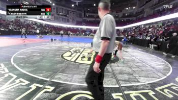 98 lbs Semifinal - Makona Narte, Vallivue vs Cyler Beeson, Middleton