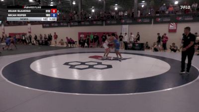 77 kg Semis - Julian Slaastad, Beat The Streets Chicago-Midway vs Micah Roper, Viking Wrestling Club (IA)