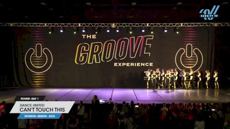 Dance United - Can't Touch This [2023 Senior - Kick Day 1] 2023 GROOVE Dance Grand Nationals