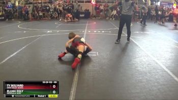 83 lbs Champ. Round 1 - Elijah Egly, Hicksville Aces vs Ty Bolyard, Ohio Crazy Goats