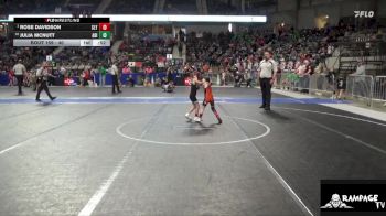 40 lbs Cons. Semi - Rose Davidson, Slyfox vs Julia McNutt, Abilene