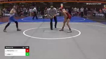 106 lbs Round Of 16 - Jagar McCarthy, Cobbler Wrestling vs Tyler Japp, Big Red Wrestling