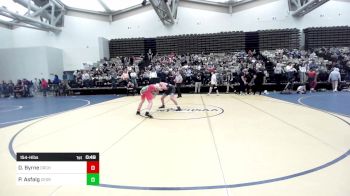 154-H lbs Consi Of 32 #1 - Danny Byrne, Orchard South WC vs Pierce Asfalg, Cedar Grove