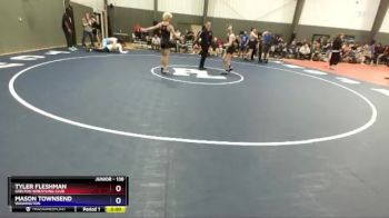 138 lbs Quarterfinal - Tyler Fleshman, Shelton Wrestling Club vs Mason Townsend, Washington