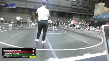 160 lbs Round 3 (10 Team) - Jeremiah Fulfer, Brawlers vs Andrew McGrosky, Untouchables