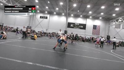 165 lbs Round 4 (6 Team) - Carson Windesheim, Mavericks vs Hubert Szymko, South Side WC Black