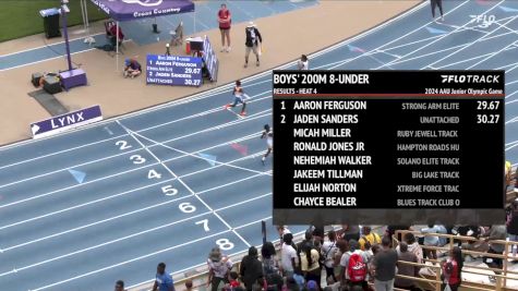 Youth Boys' 200m, Finals 5 - Age under 8