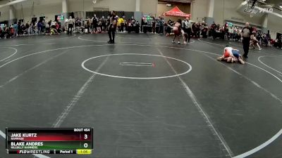 90 lbs 1st Place Match - Jake Kurtz, Rampage vs Blake Andres, Hillbilly Hammers