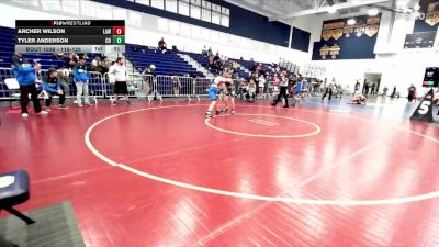 116-125 lbs Round 2 - Archer Wilson, LAWC/Chaminade vs Tyler Anderson, Wrightwood Wrestling Club