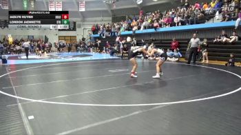 120 lbs Cons. Round 2 - London Jaennette, South Tama vs Jadlyn Huynh, Solon
