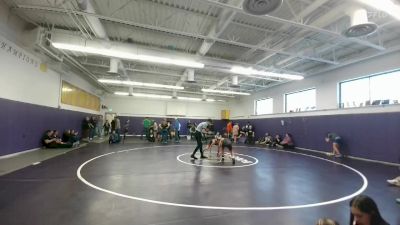 91 lbs Semifinal - Kade Kirk, Powell Middle School vs Tanner Quinterno, Powell Middle School