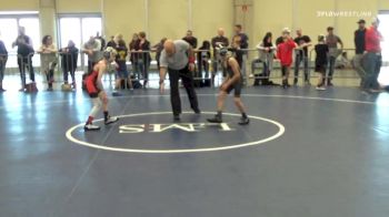 57 lbs Prelims - Anthony Curlo, Broad Axe White ES vs Mason Parria, GA Justice Nearfall ES