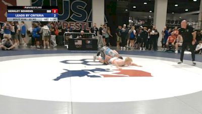 65 kg Cons. Sub-rd Of 32 - Berkley Behrens, Beast Mode Wrestling vs Ryan Totten, Michigan