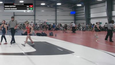 80 lbs Round 3 - 12:30pm Saturday - Steven Barker, Nauman Green vs Owen Seifert, Florida Elite