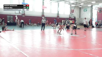 106 lbs Quarterfinal - Mason Keesecker, Tdwc vs Jordan Hill, Savage