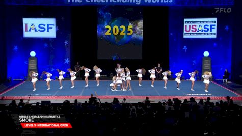 Rebels Cheerleading Athletics - Smoke [2025 L5 International Open Semis] 2025 The Cheerleading Worlds