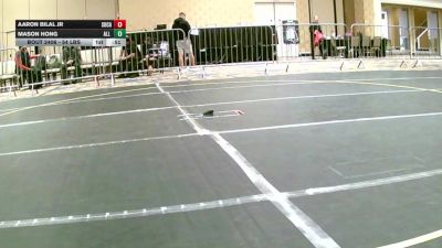 54 lbs Round Of 16 - Aaron Bilal Jr, Socal Grappling vs Mason Hong, All Phase WC