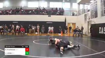 172 lbs Quarterfinal - Richard Fronheiser, Lehighton vs Jacob Jones, Saucon Valley