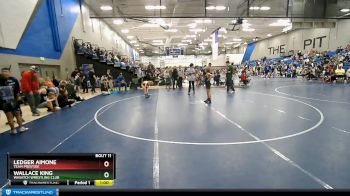72-73 lbs Round 2 - Wallace King, Wasatch Wrestling Club vs Ledger Aimone, Team Prestige