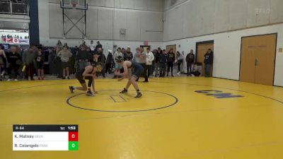 152 lbs R-64 - Kendrick Matney, Grundy-VA vs Roman Colangelo, Franklin Regional