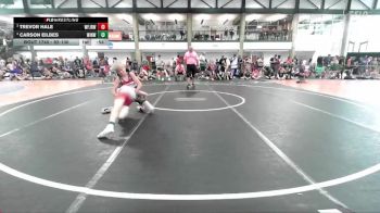 92-100 lbs Cons. Round 2 - Trevor Hale, West Frankfort Jr. Redbirds WC vs Carson Eilbes, Askren Wrestling Academy