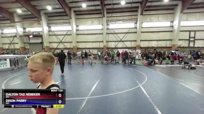 84 lbs Cons. Semi - Dalton Tad Nebeker, WY vs Dixon Parry, WY