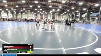 84 lbs Rd# 6- 9:00am Saturday Final Pool - Lucas Foreman, POWA vs Arav Pandey, PA Gold