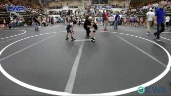 43 lbs Semifinal - Tyler Fleenor, Standfast OKC vs Baylor Myers, Bridge Creek Youth Wrestling