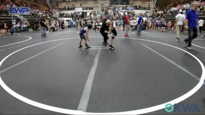 43 lbs Semifinal - Tyler Fleenor, Standfast OKC vs Baylor Myers, Bridge Creek Youth Wrestling