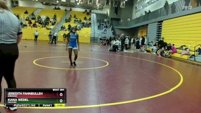 105 lbs Cons. Semi - Jeredith Fahnbulleh, Gresham vs Kiana Wedel, Century